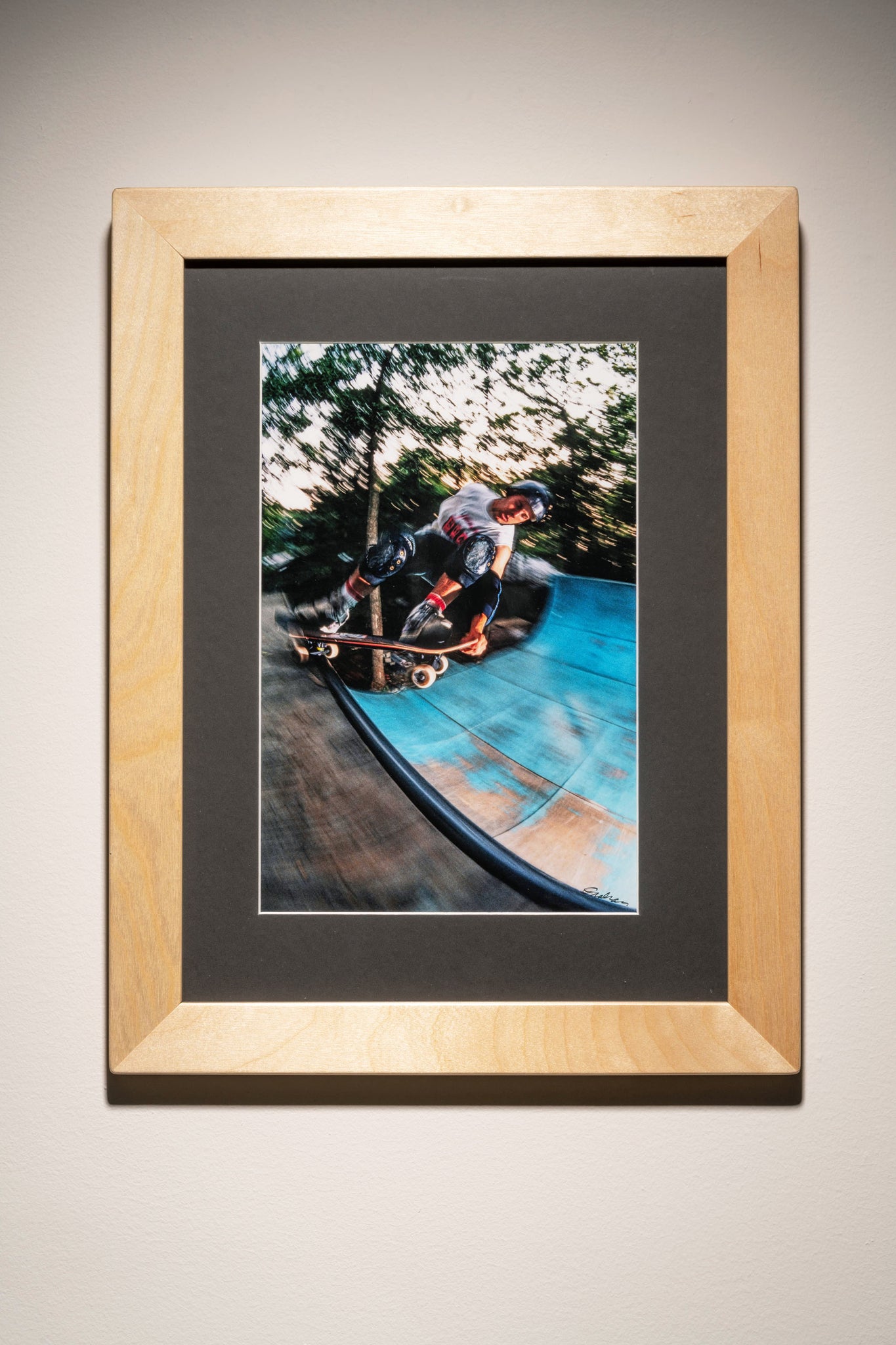 Tom Groholski framed print